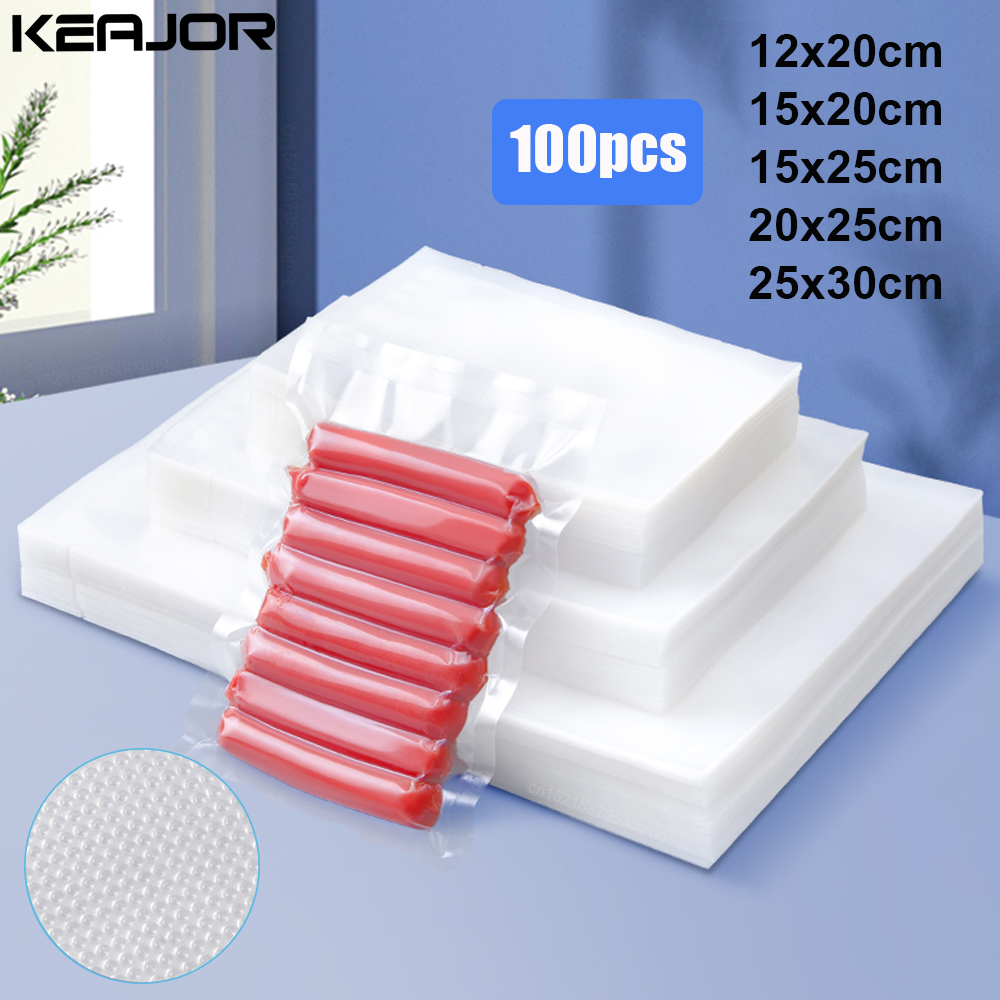 Food Storage Vacuum - Gıda için vakum paketleme torbaları 100