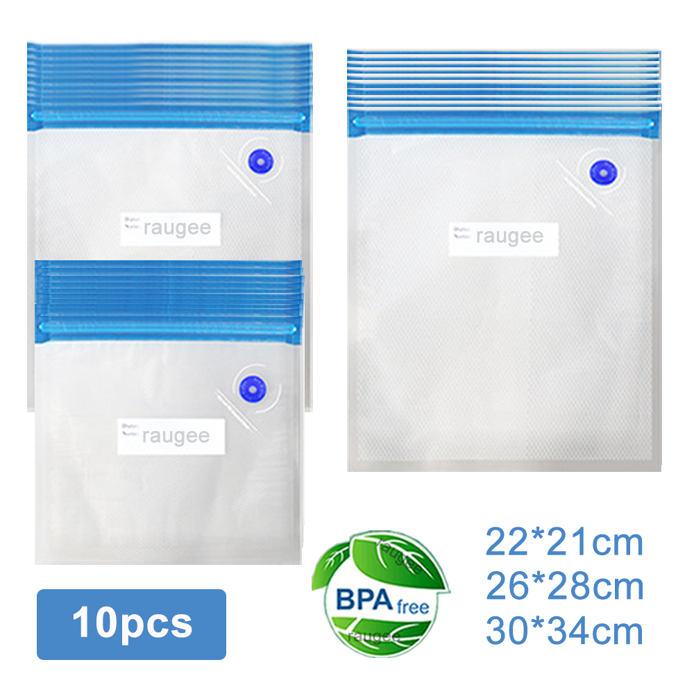 Food Storage Vacuum - Vakum Torbaları Yeniden Kullanılabilir Gıda Vakum