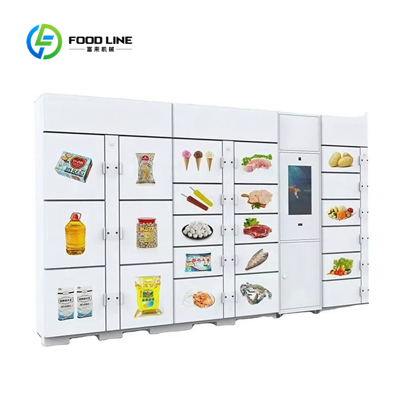Food Storage Locker - Özelleştirilmiş Dolap Sistemi Elektronik Akıllı Soğutmalı