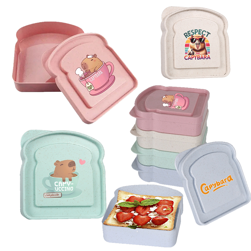 Food Storage Warehouse - Capybara Sandviç Gıda Saklama Kutusu Konteyner