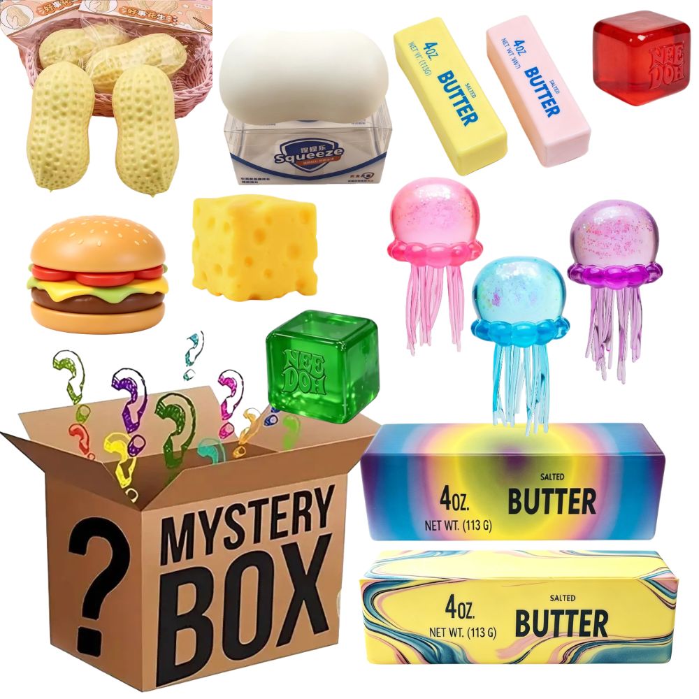 Food Storage Lock Box - Sıcak Gizemli Kör Kutu Kawaii Kedi
