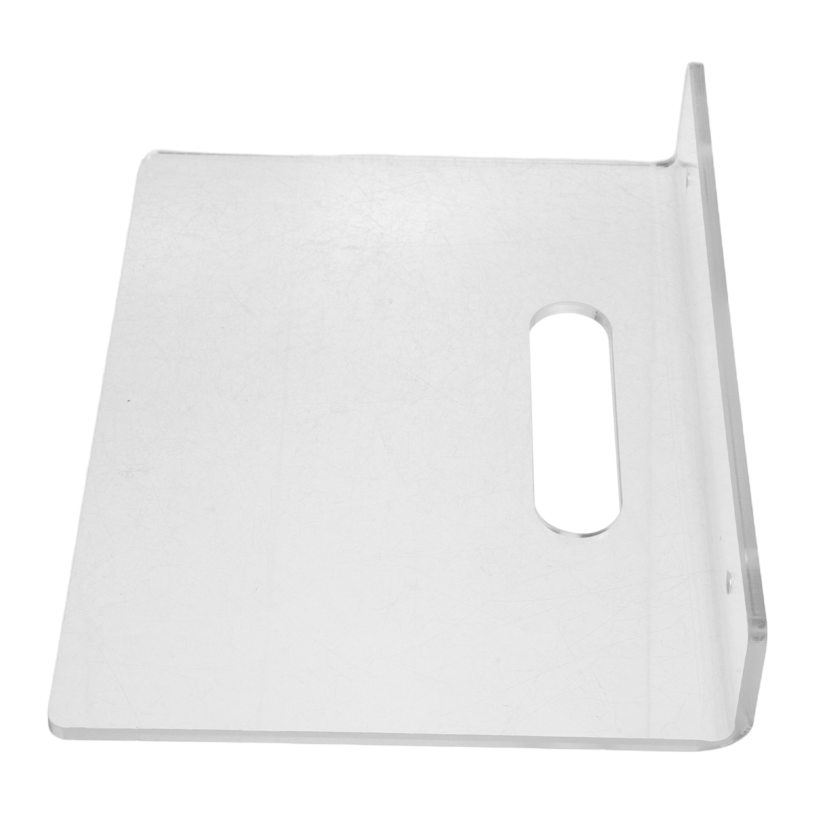 Food Storage And Organizer - Şeffaf, L Şeklinde Akrilik Duvar Rafı,