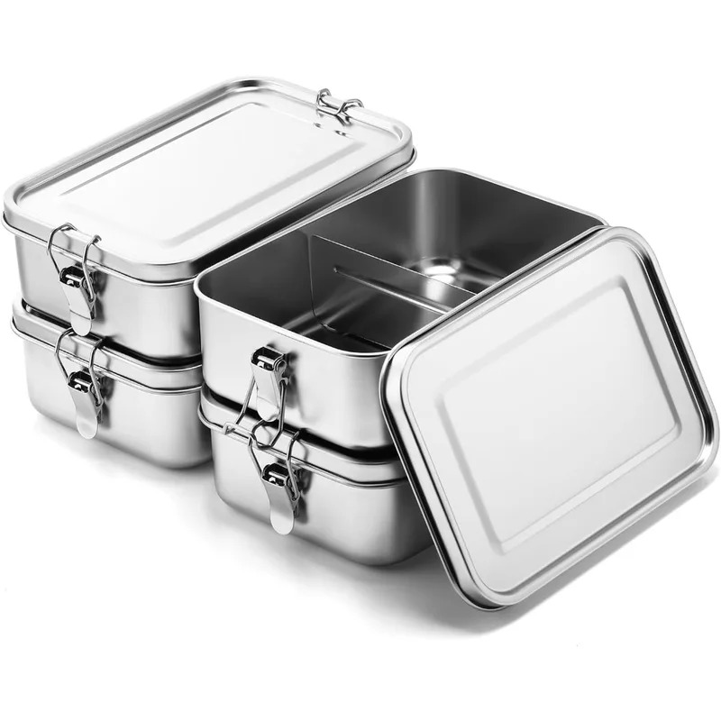 Food Storage Underground - 304 Paslanmaz Çelik 1200/2400ml Öğle Yemeği