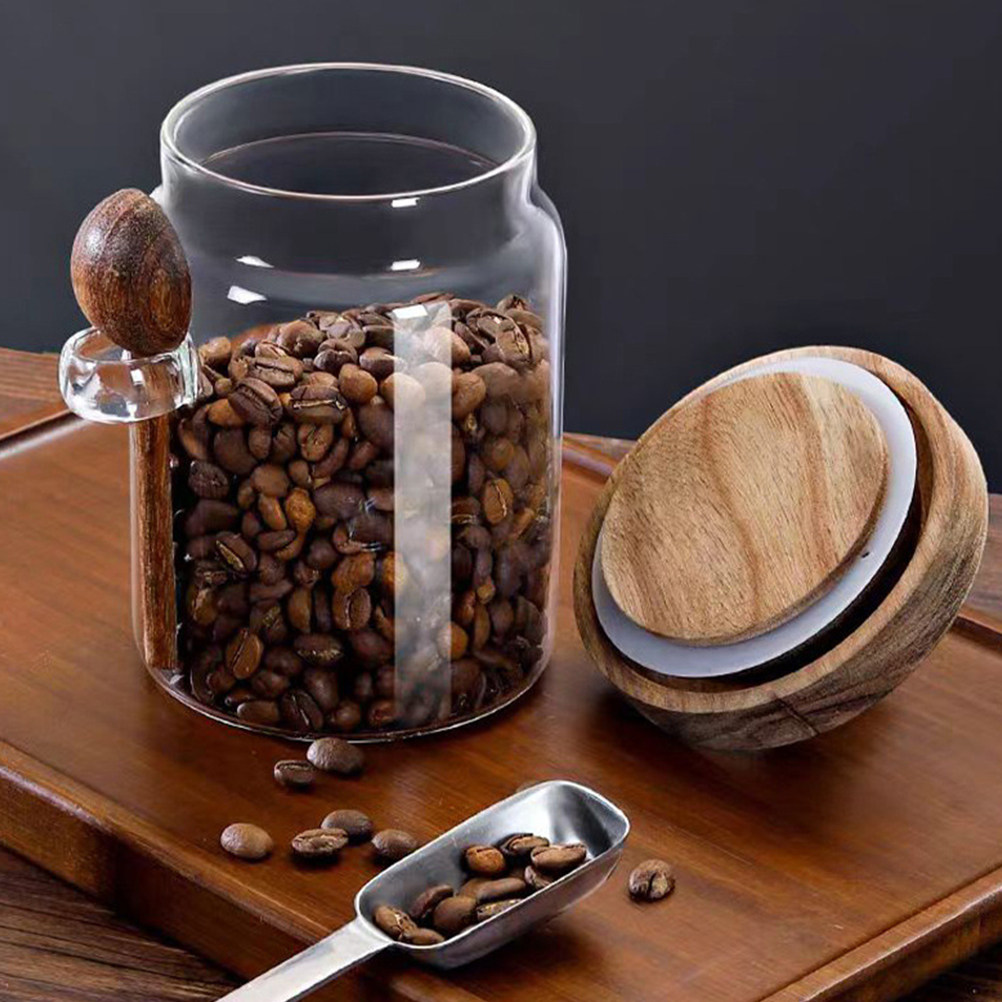 Food Storage Airtight - Şeffaf Cam Gıda Saklama Kabı, Hava