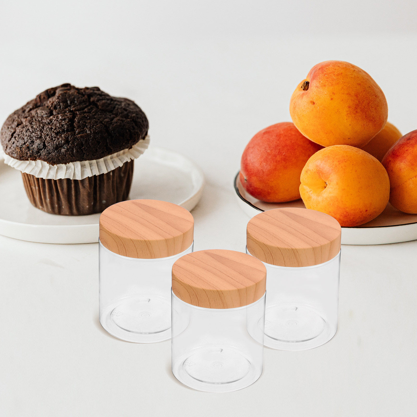 Food Storage Airtight - 6 Adet Mutfak Saklama Kabı, Hava