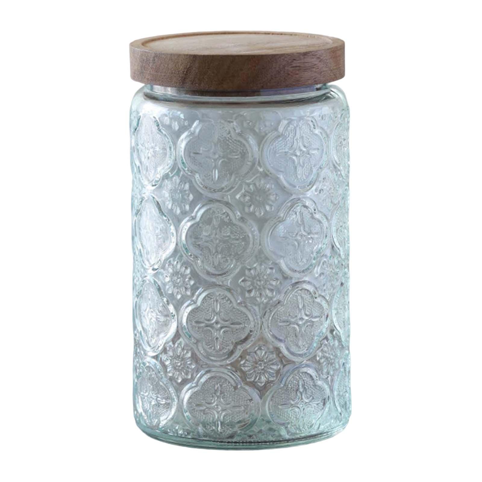 Food Storage Glass Round - Seramik Sarımsak Saklama Kabı Yuvarlak Sarımsak