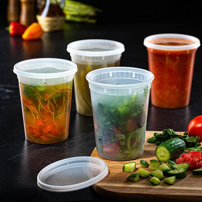 Food Storage Warehouse - Gıda depolama kapaklı konteynerler dondurucu saklama
