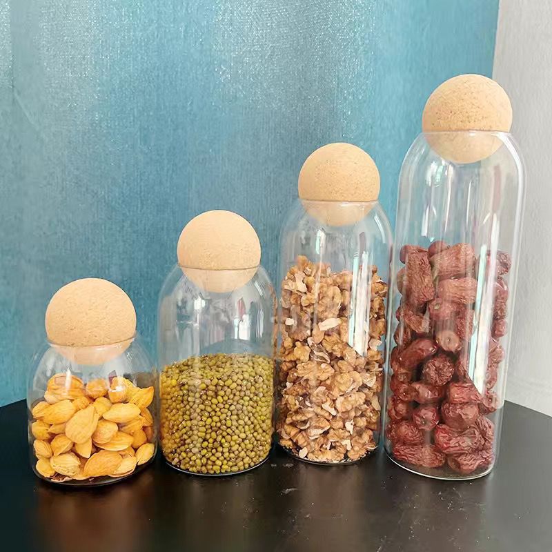 Şeffaf Cam Saklama Kavanozları - Food Storage Glass Round incelemesi ve fiyatı