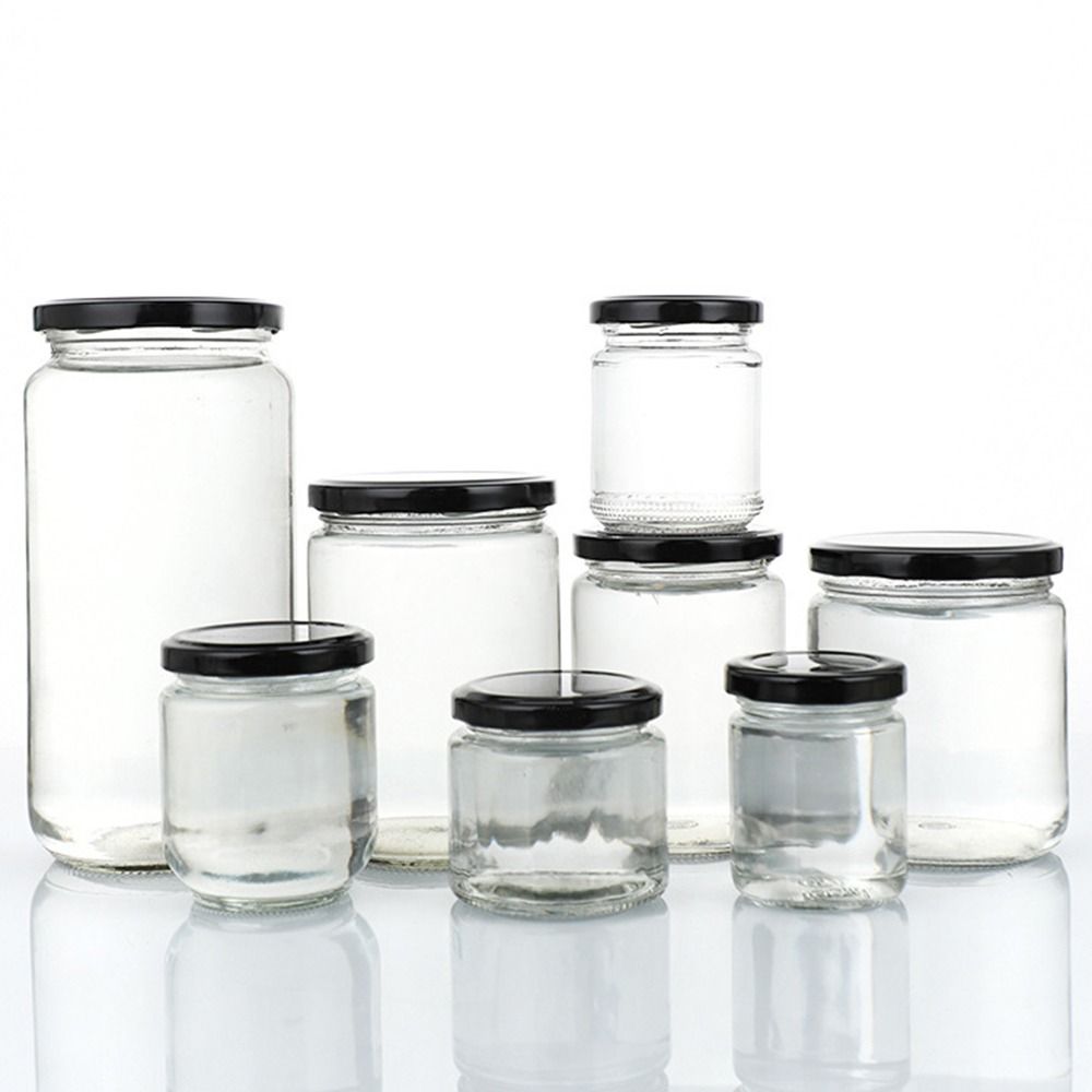 Siyah hava geçirmez kapaklı 1  - Food Storage Glass Round incelemesi ve fiyatı