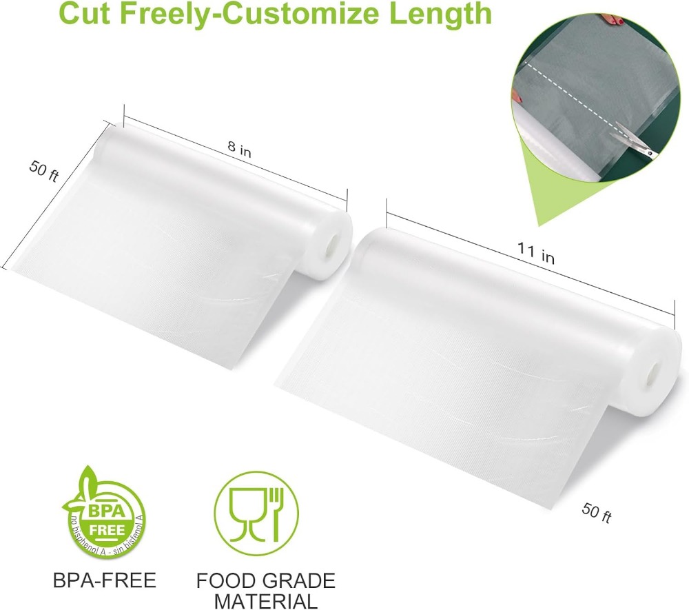 Vakumlu Gıda Saklama Ruloları, - Food Storage Vacuum incelemesi ve fiyatı