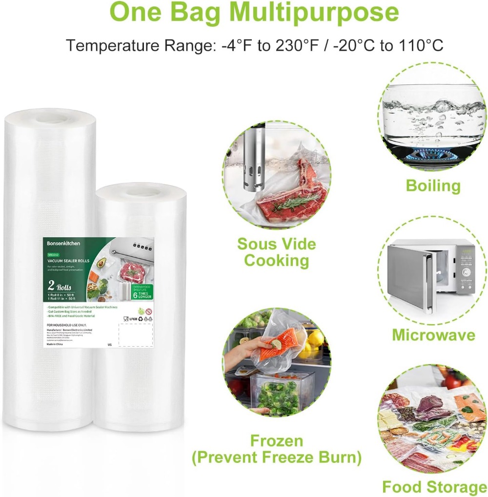 Vakumlu Gıda Saklama Ruloları, - Food Storage Vacuum incelemesi ve fiyatı