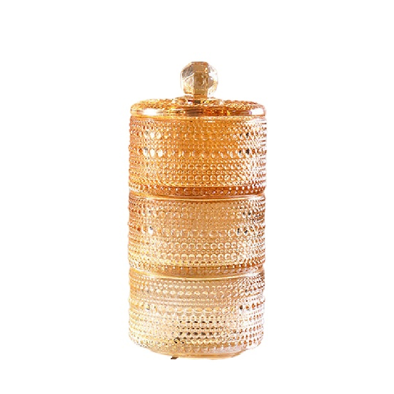 Avrupa yaratıcı lüks kristal c - Food Storage Glass Round incelemesi ve fiyatı