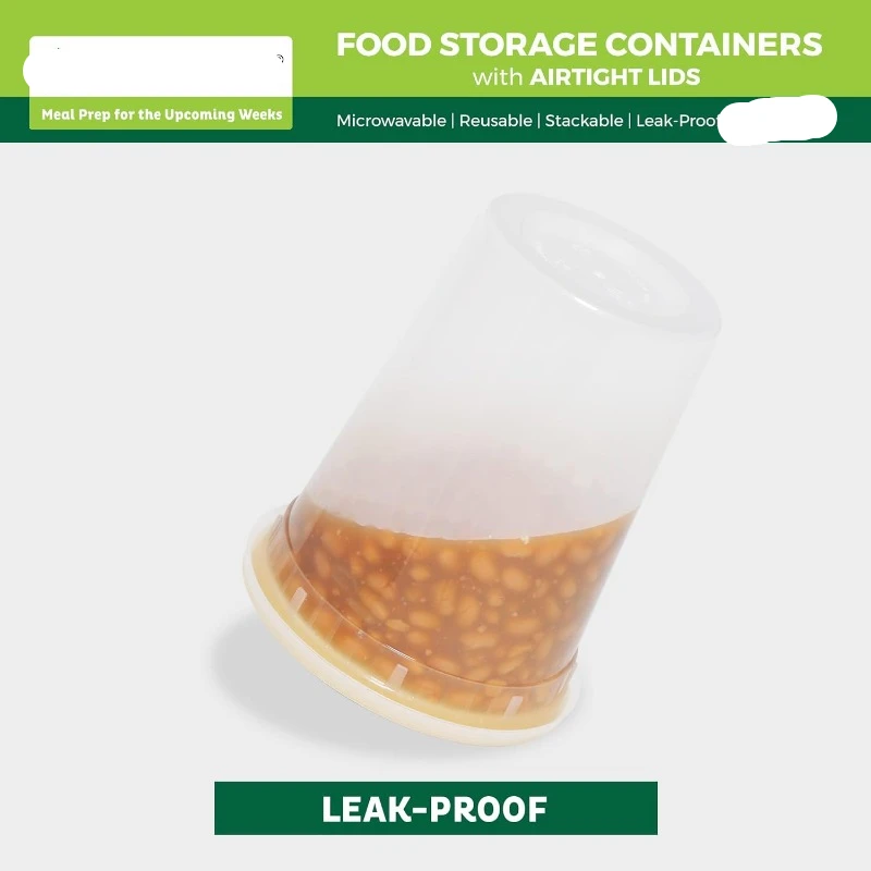 [24 Set] 8oz-32 Oz plastik Del - Food Storage Ideas incelemesi ve fiyatı