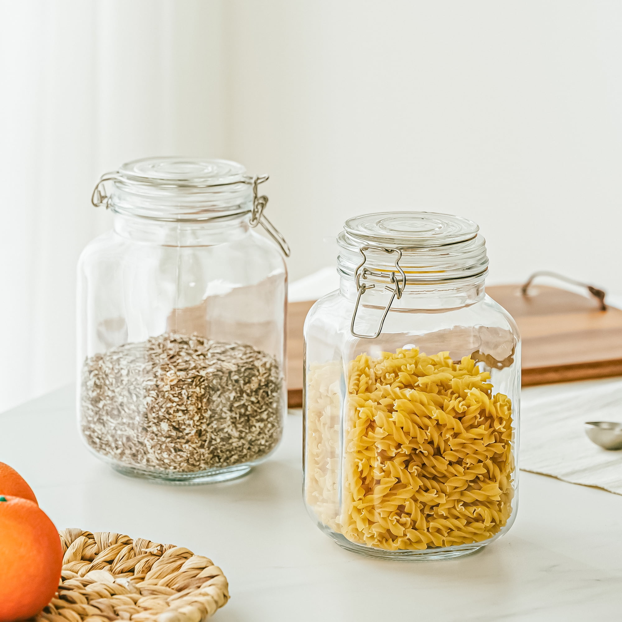 67 oz Cam Hava Geçirmez Gıda S - Food Storage Airtight incelemesi ve fiyatı