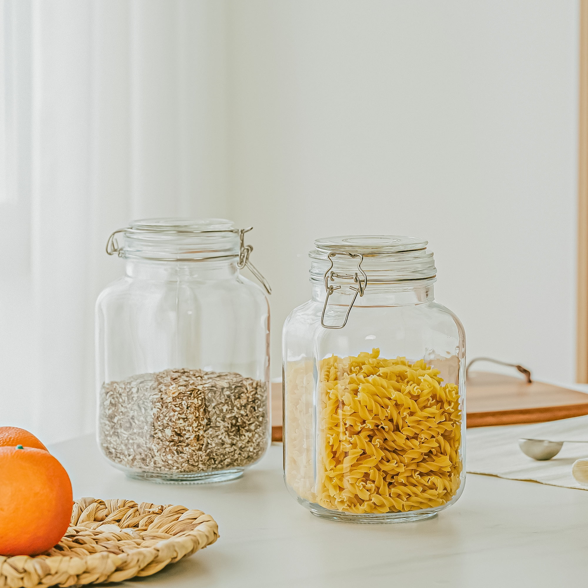 67 oz Cam Hava Geçirmez Gıda S - Food Storage Airtight incelemesi ve fiyatı