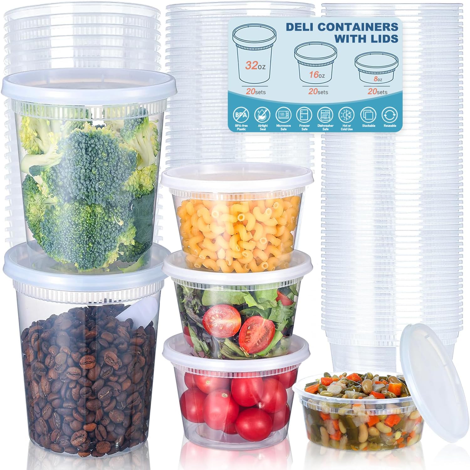 24 adet Şarküteri Gıda Saklama - Food Storage Ideas incelemesi ve fiyatı