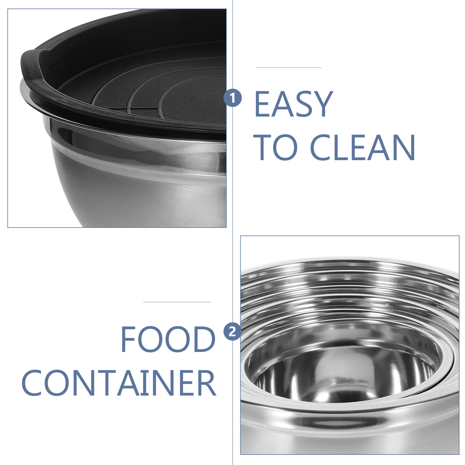 1 Takım İstiflenebilir, İç İçe - Food Storage In Stainless Steel incelemesi ve fiyatı
