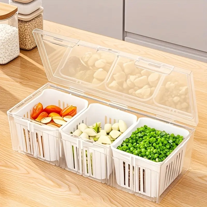 1 adet Bölmeli Gıda Saklama Ka - Food Storage With Dividers incelemesi ve fiyatı