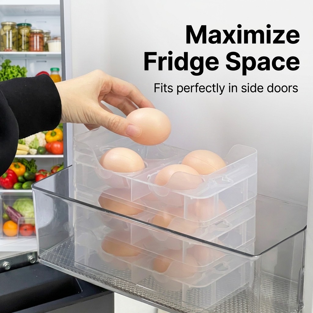 Üst Üste Konulabilen Yumurta T - Food Storage With Dividers incelemesi ve fiyatı