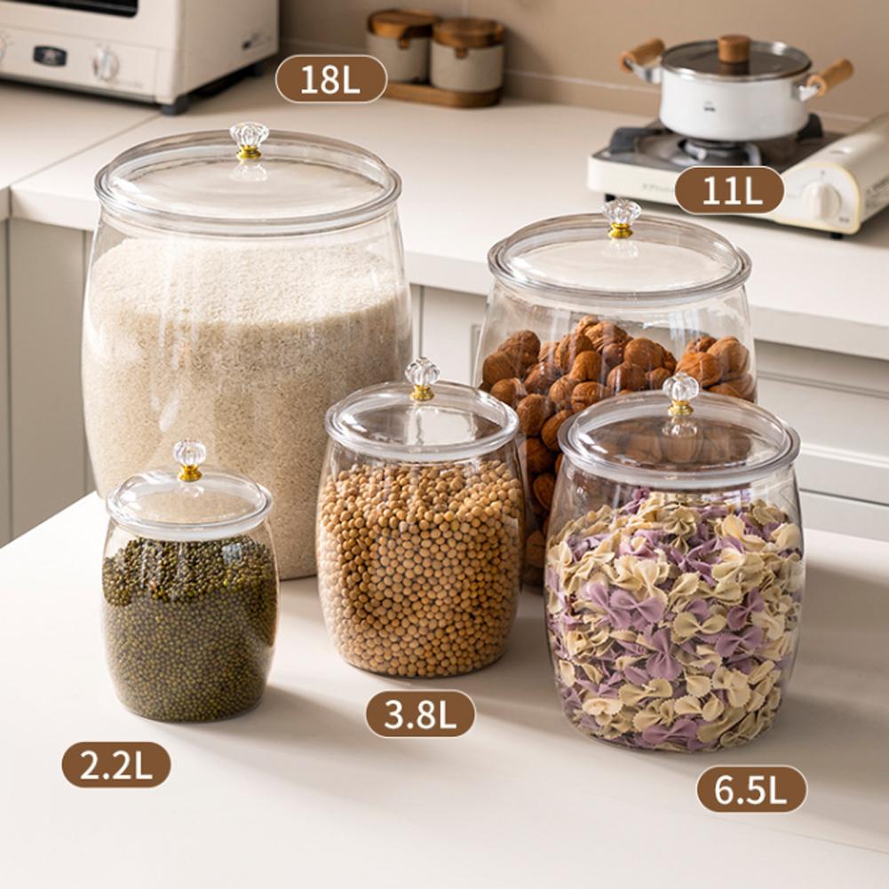 Büyük Şeffaf Plastik Mühürlü K - Food Storage Airtight incelemesi ve fiyatı