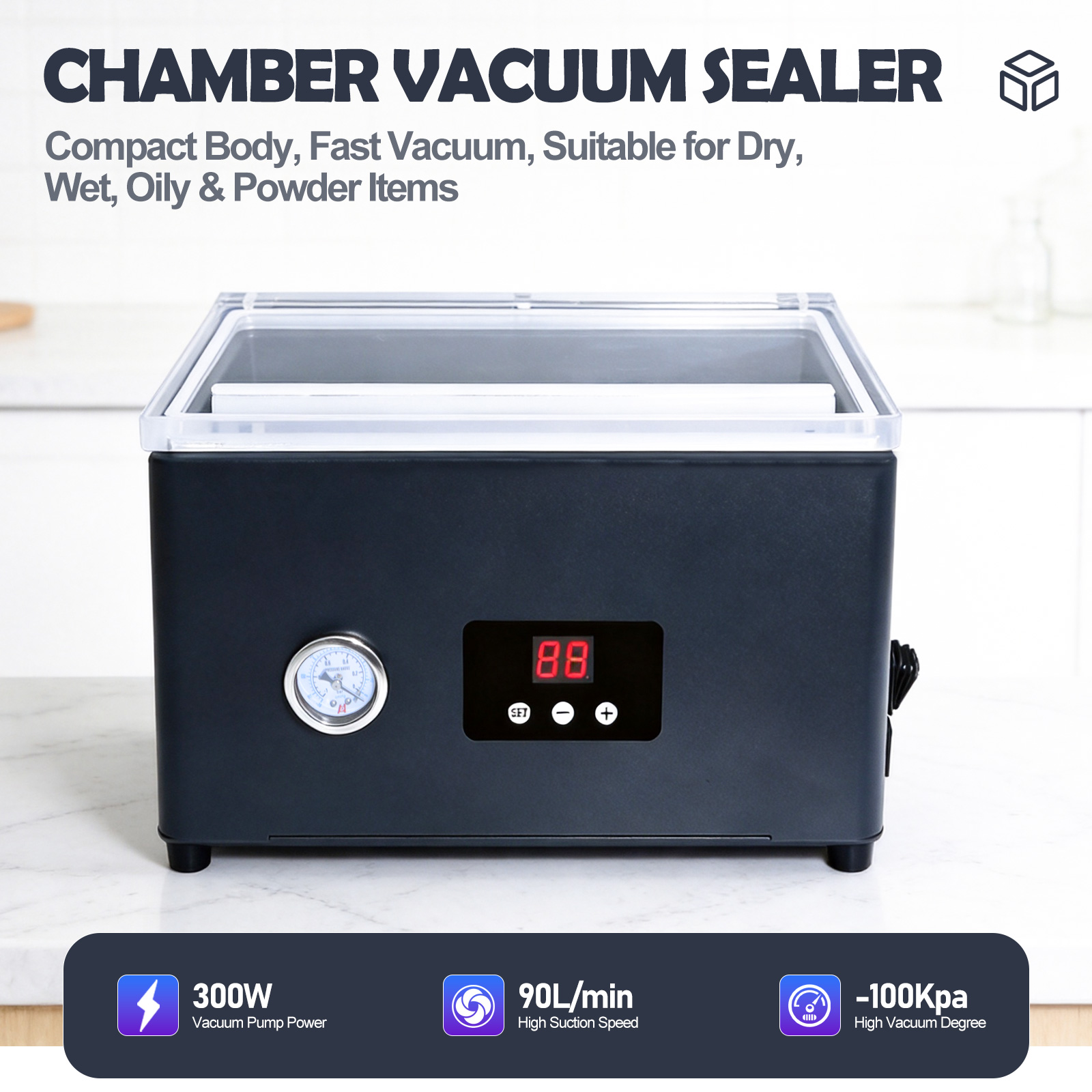 ZM-CVS300 Gıda Vakum Paketleme - Food Storage Vacuum incelemesi ve fiyatı