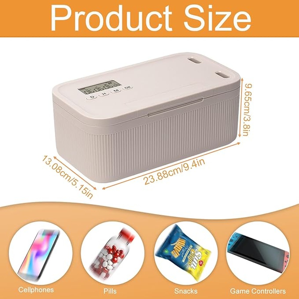Yiyecek Saklama Kabı Zamanlayı - Food Storage Lock Box incelemesi ve fiyatı