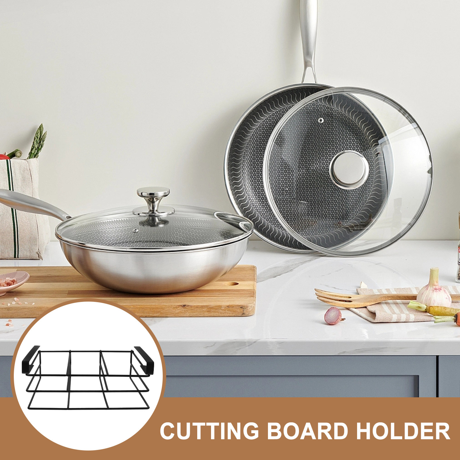 Doğrama Tahtası Saklama Rafı,  - Food Storage In Stainless Steel incelemesi ve fiyatı