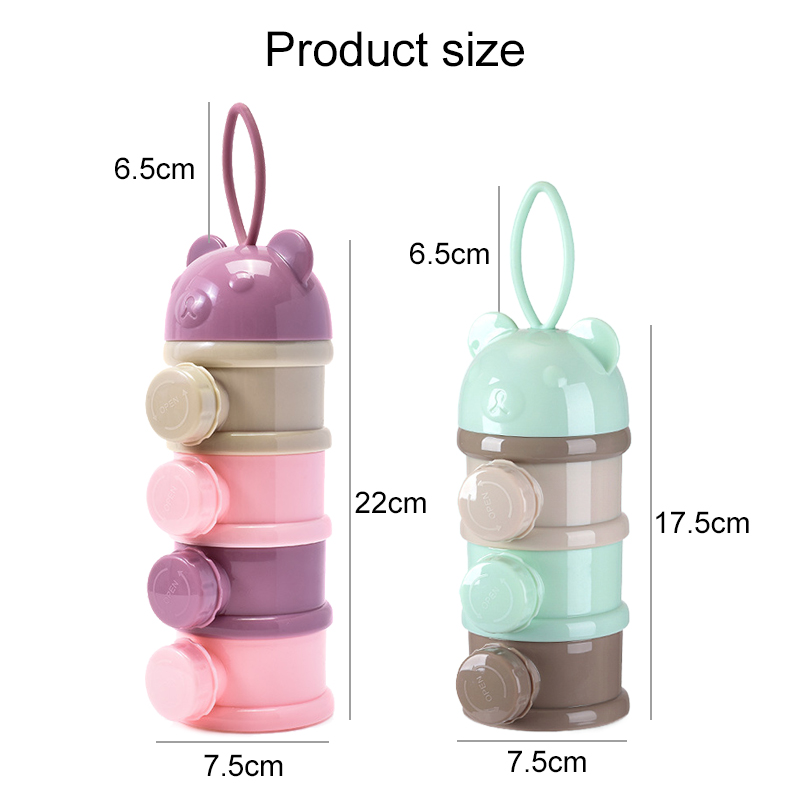 3/4 katmanlı bebek taşınabilir - Food Storage Dispenser incelemesi ve fiyatı