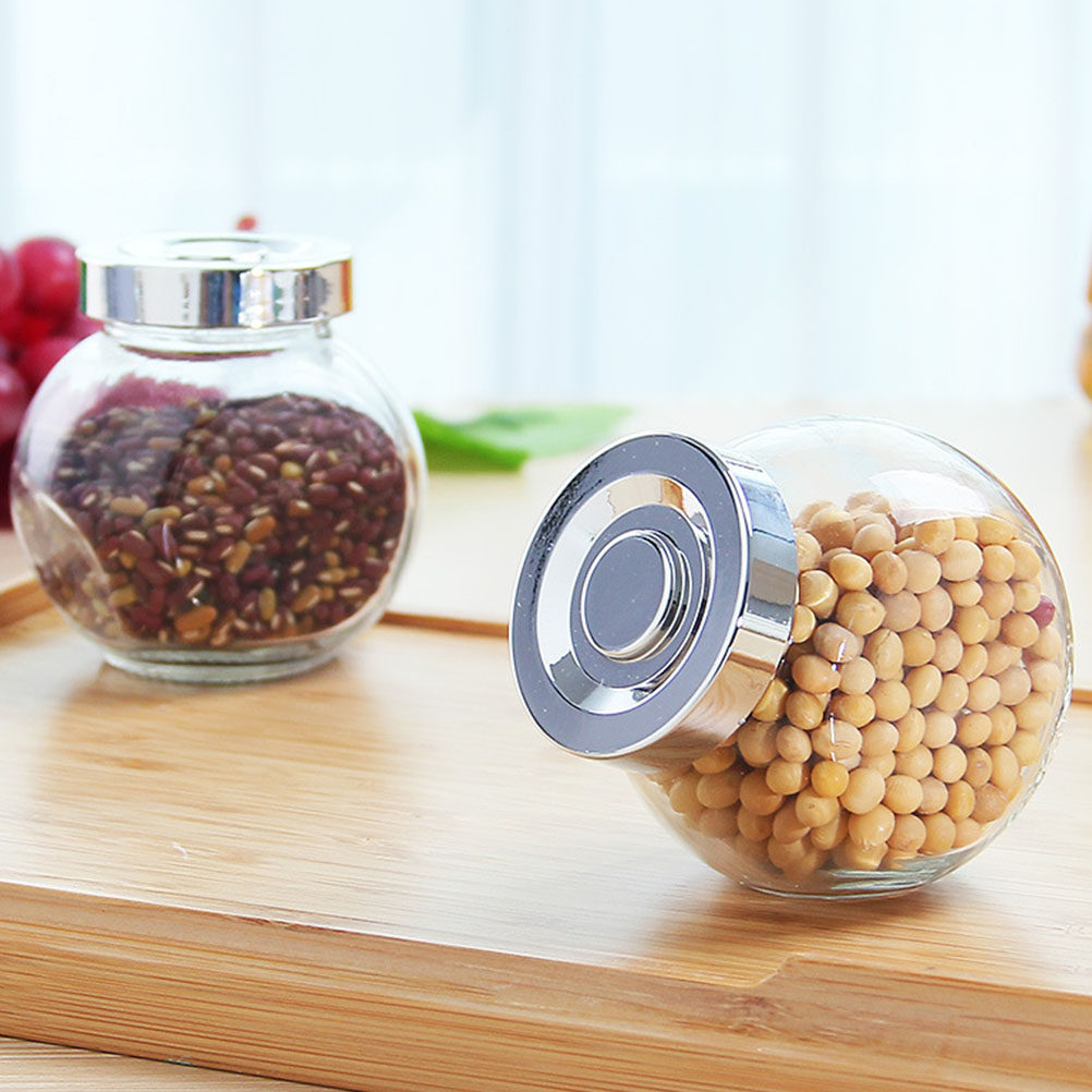8 Adet Cam Kapaklı, Hava Geçir - Food Storage Airtight incelemesi ve fiyatı