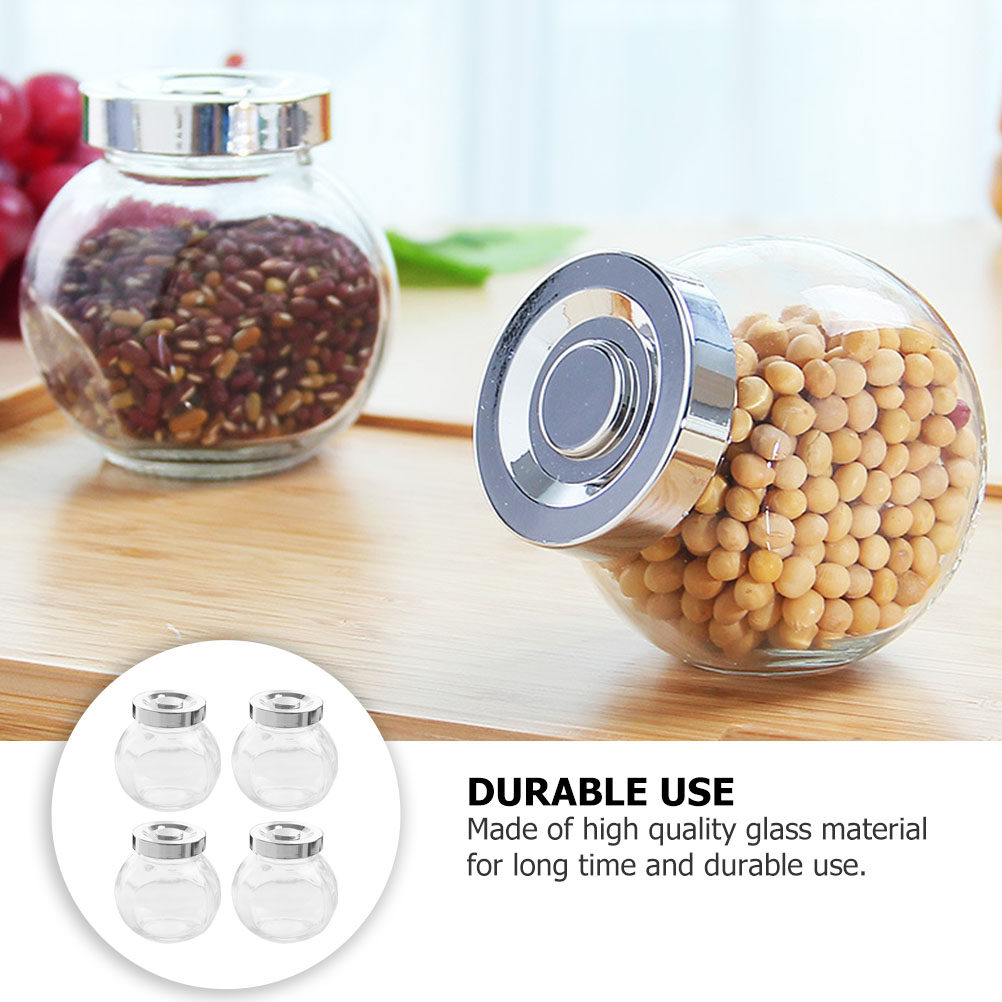 8 Adet Cam Kapaklı, Hava Geçir - Food Storage Airtight incelemesi ve fiyatı