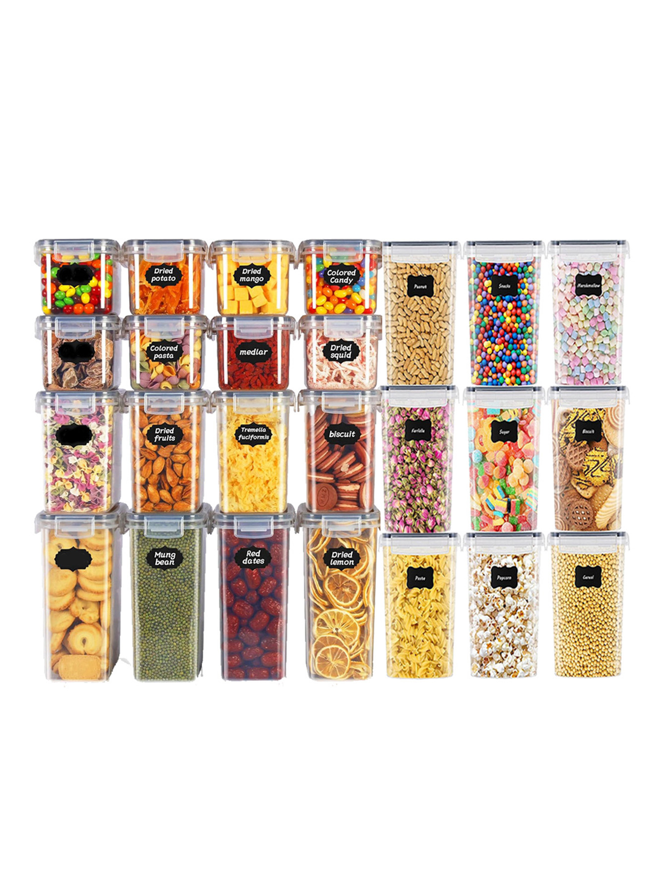48 adet, Kapaklı Mühürlü Gıda  - Food Storage Warehouse incelemesi ve fiyatı
